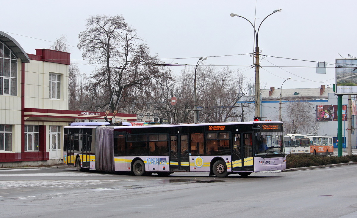 Кременчуг, ЛАЗ E301A1 № 199