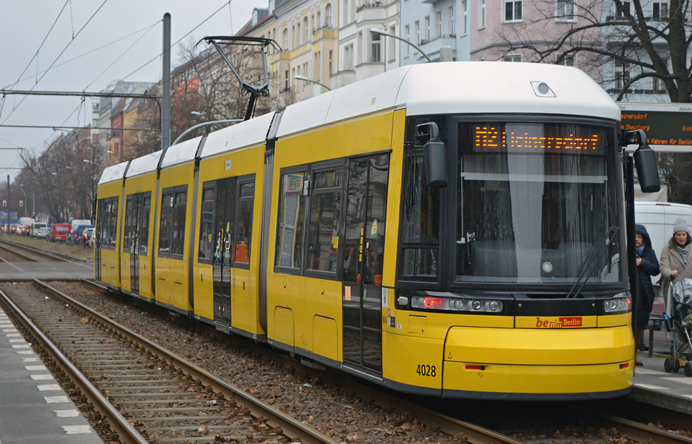 Берлин, Bombardier Flexity Berlin (GT6-08ZR/F6Z) № 4028
