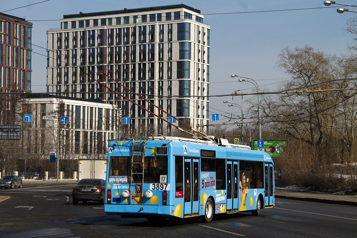 Москва, СВАРЗ-6235.01 (БКМ 32100М) № 3897