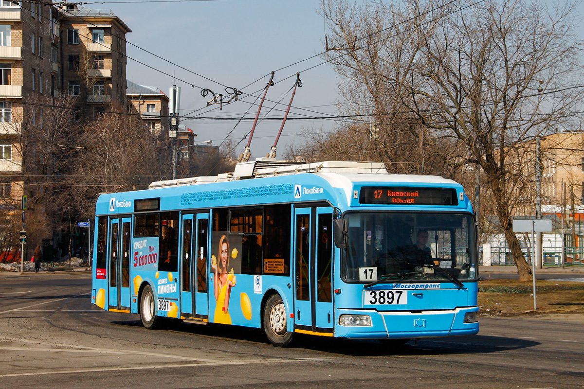 Москва, СВАРЗ-6235.01 (БКМ 32100М) № 3897