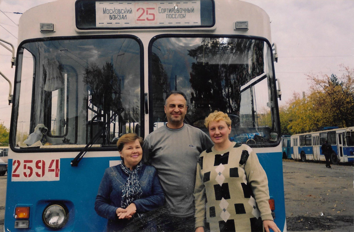 Нижний Новгород, Нижтролл (ЗиУ-682Г) № 2594; Работники электротранспорта