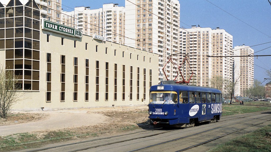 Москва, Tatra T3SU № 2881 Москва, Tatra T3SU № 2881