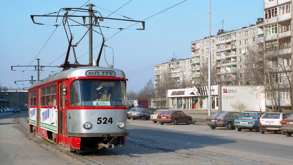 Калининград, Tatra T4D № 524 Калининград, Tatra T4D № 524