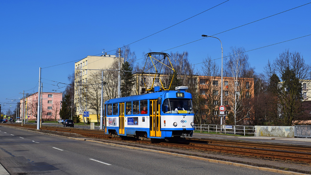 Острава, Tatra T3SUCS № 914