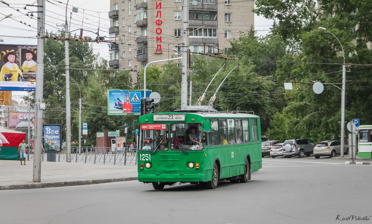 Новосибирск, ЗиУ-682Г [Г00] № 1251