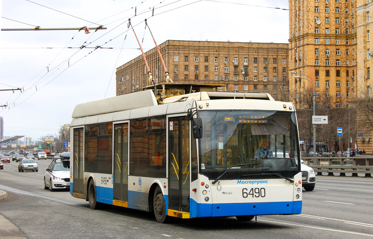 Москва, Тролза-5265.00 «Мегаполис» № 6490