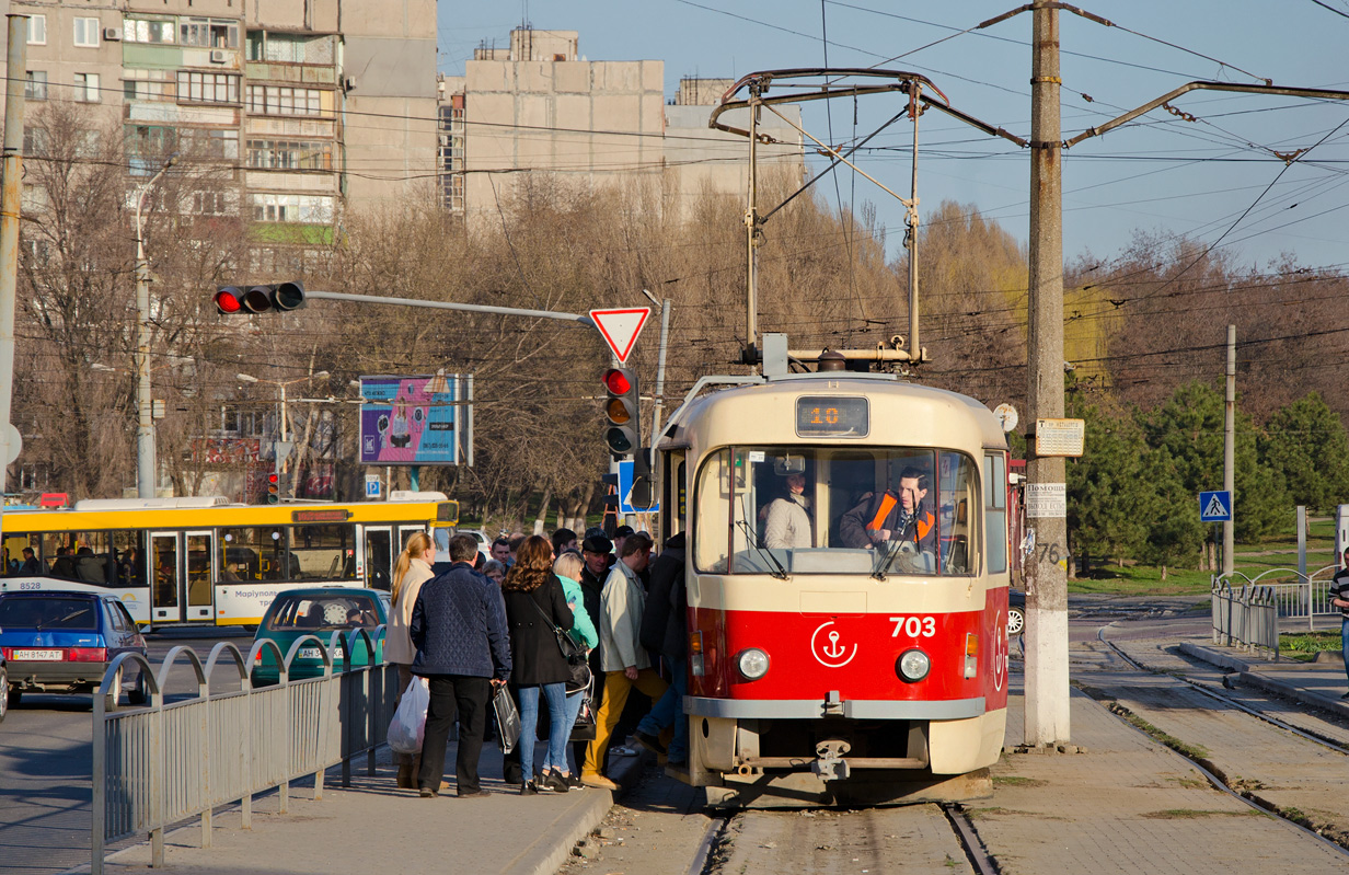 Мариуполь, Tatra T3SUCS № 703