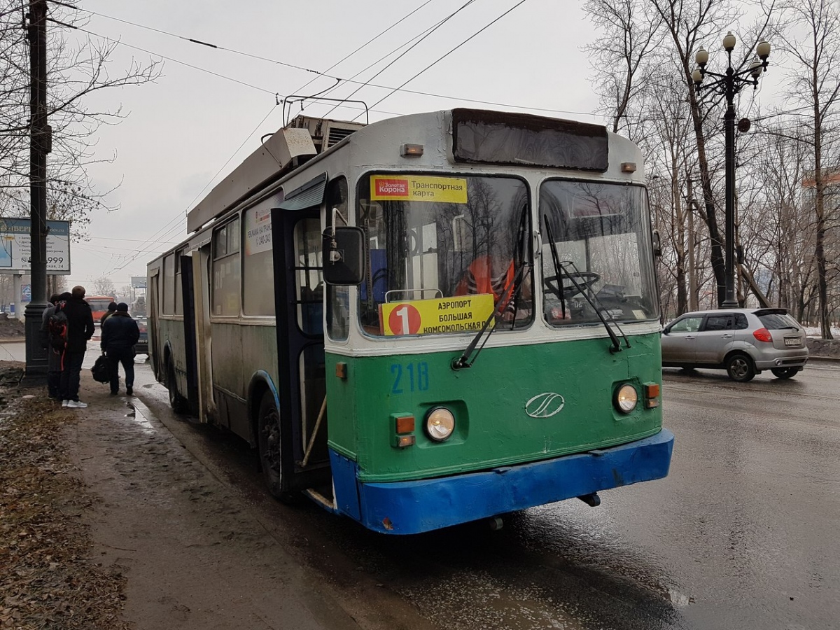 Хабаровск, БТЗ-5276-01 № 218