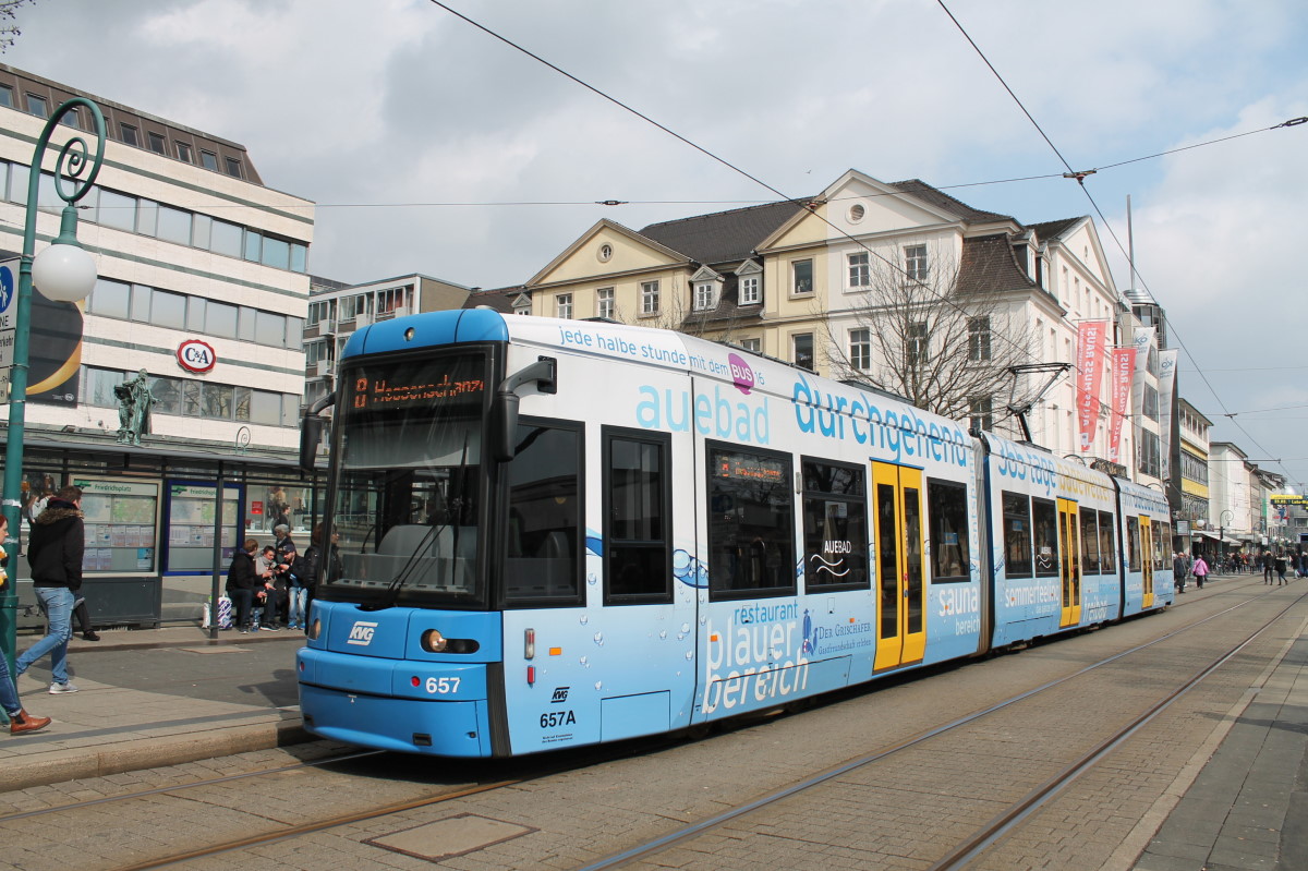 Кассель, Bombardier Flexity Classic № 657