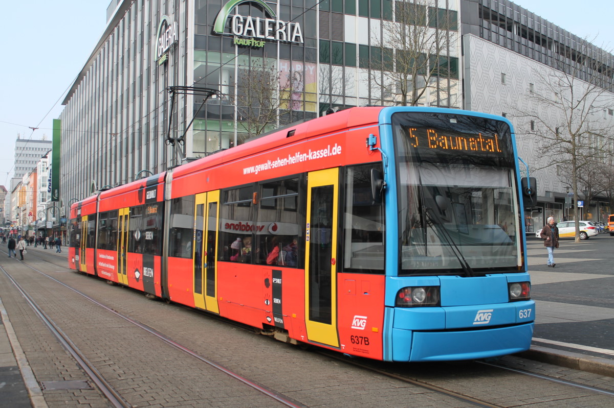 Кассель, Bombardier 8ZNGTW № 637