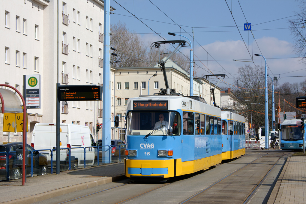 Хемниц, Tatra T3DM № 515
