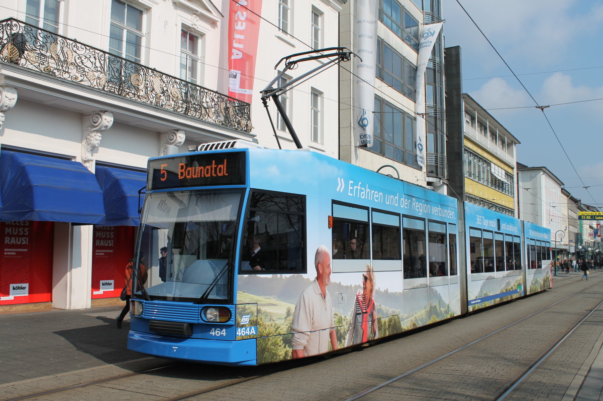 Кассель, Duewag NGT6C № 464