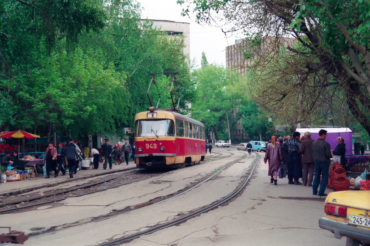 Донецк, Tatra T3SU № 949; Донецк — Фотографии Штефана Шпенглера — 30.04-1.05.1999