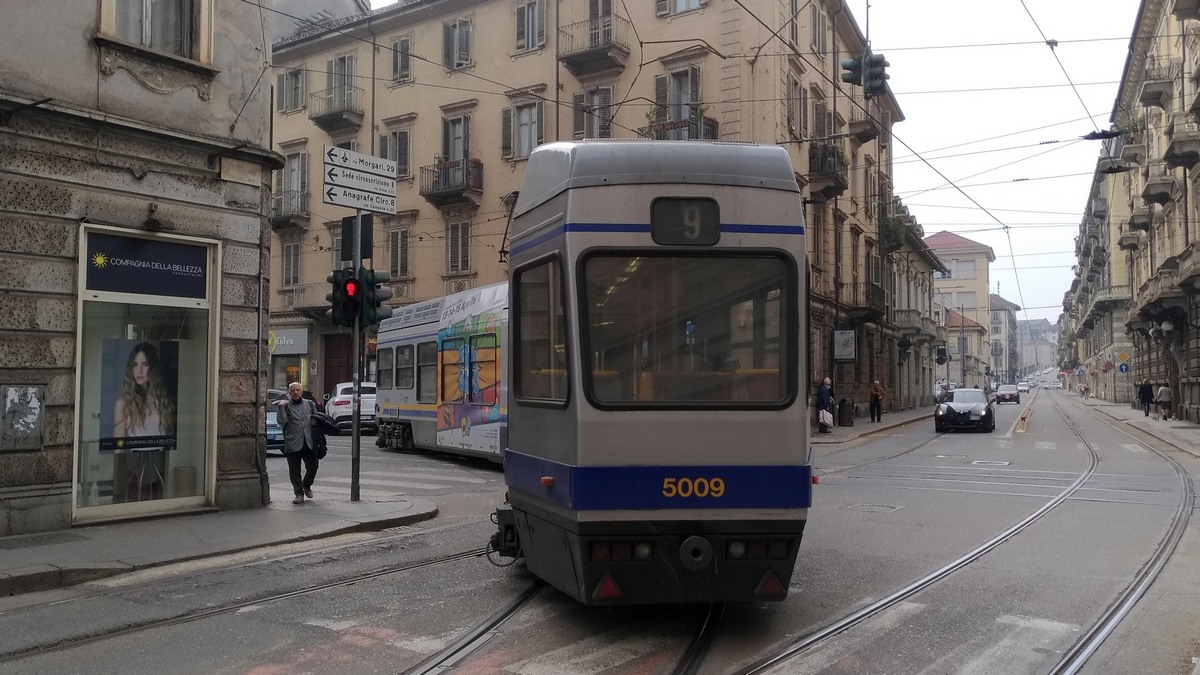 Турин, GTT series 5000 № 5009 Турин, GTT series 5000 № 5009