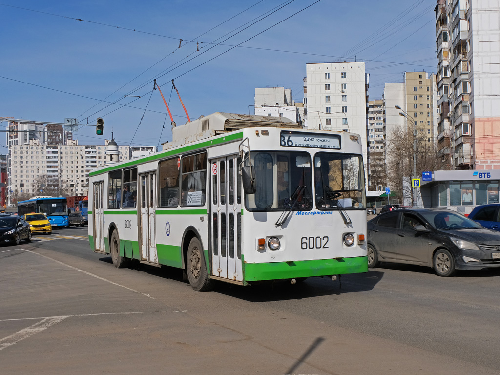 Москва, ЗиУ-682ГМ1 (с широкой передней дверью) № 6002
