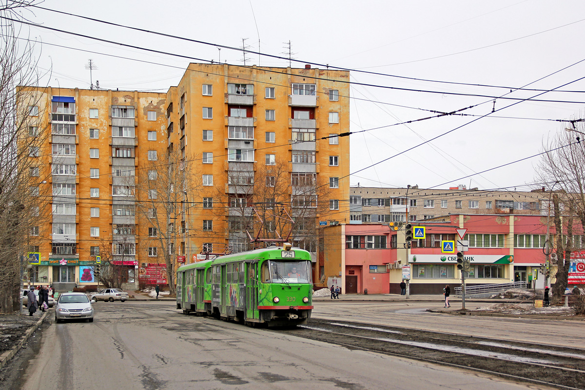 Екатеринбург, Tatra T3SU № 330