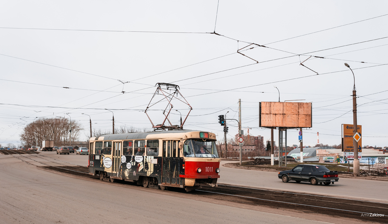 Ижевск, Tatra T3SU мод. Ижевск № 1011