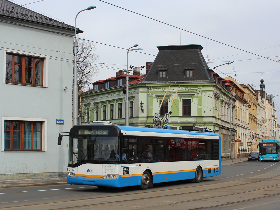 Острава, Solaris Trollino II 12 AC № 3707