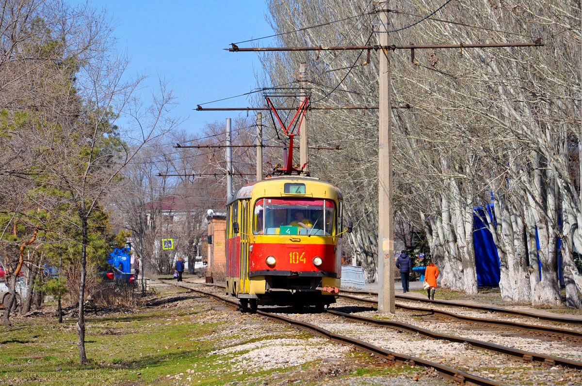 Волжский, Tatra T3SU № 104