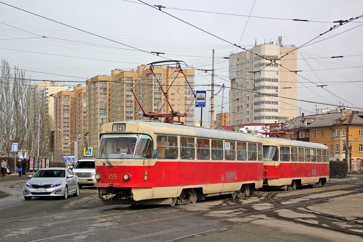 Екатеринбург, Tatra T3SU № 355