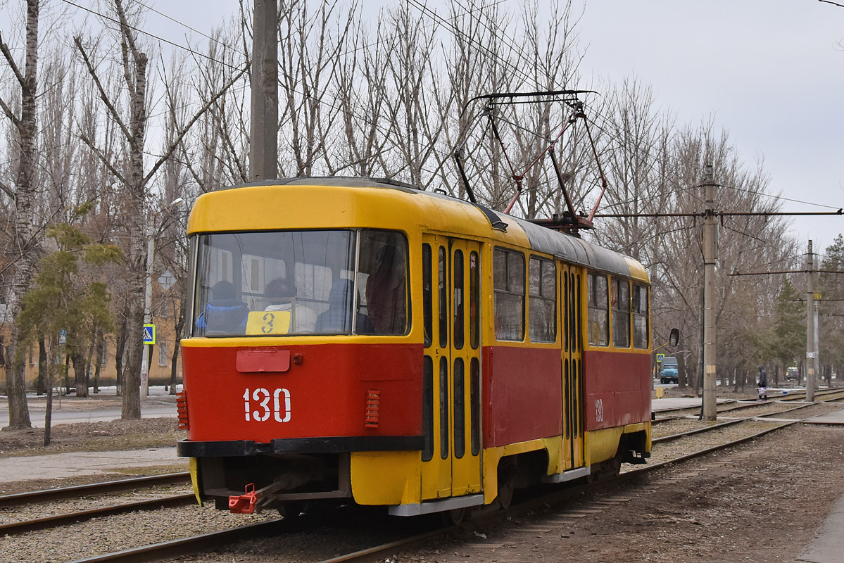 Волжский, Tatra T3SU № 130