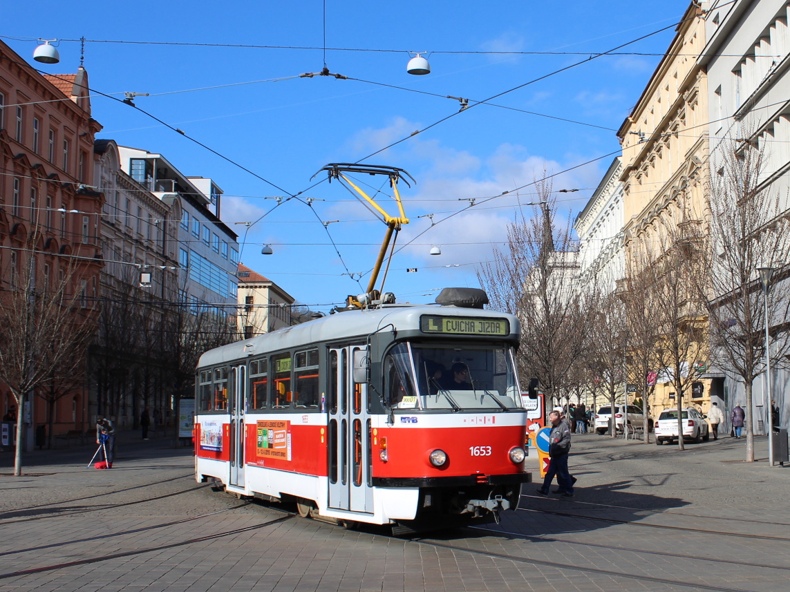 Брно, Tatra T3R.PV № 1653