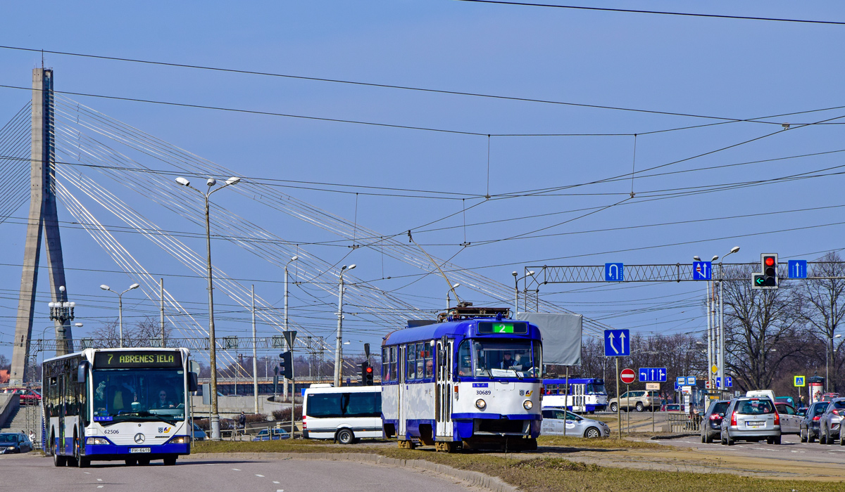 Рига, Tatra T3A № 30689