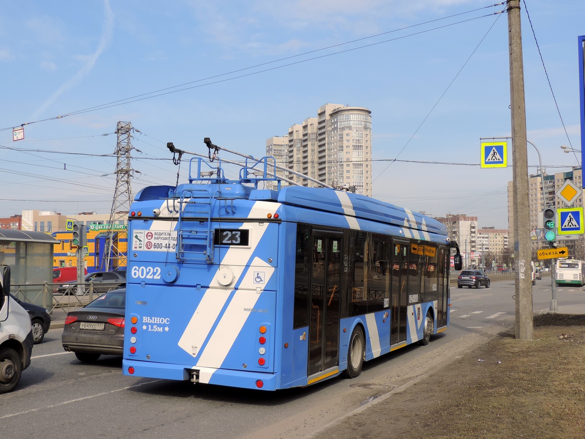 Санкт-Петербург, Тролза-5265.08 «Мегаполис» № 6022