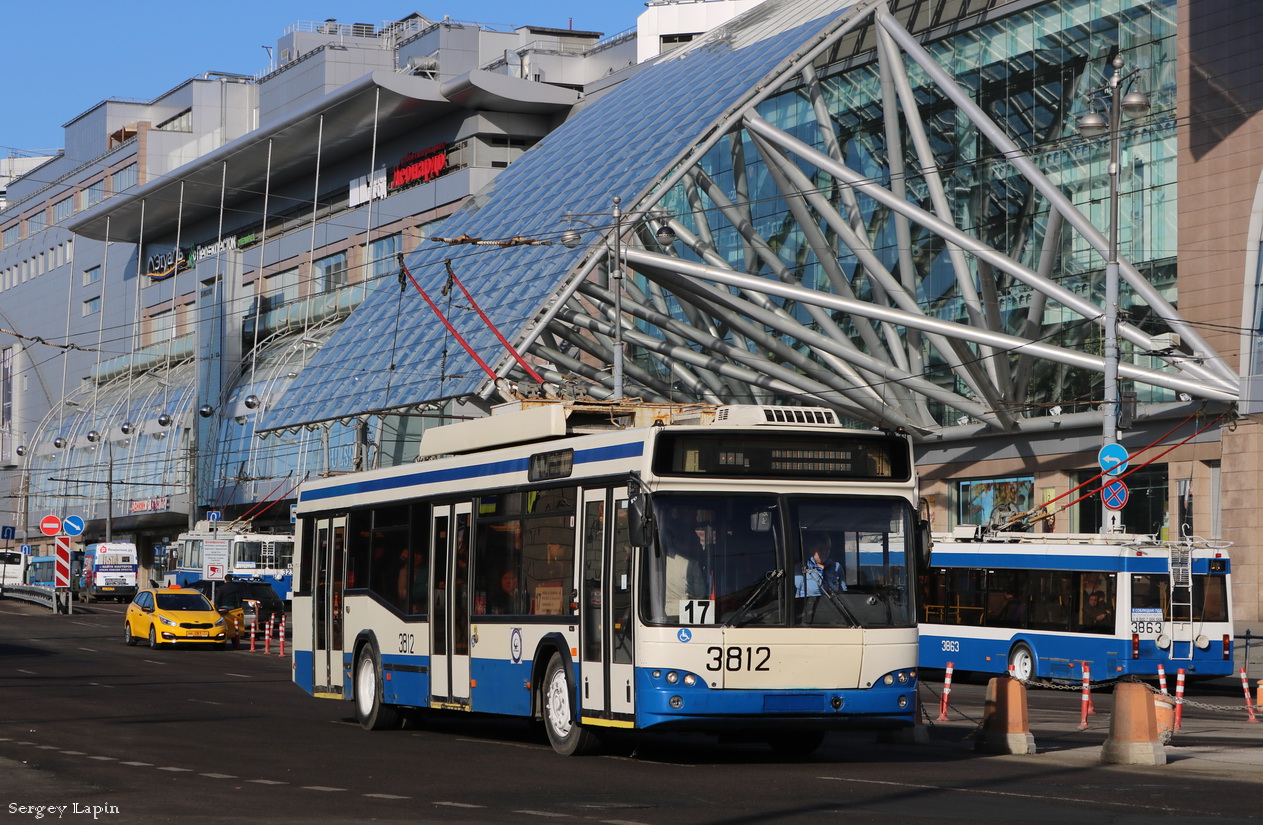 Москва, СВАРЗ-МАЗ-6235.00 № 3812