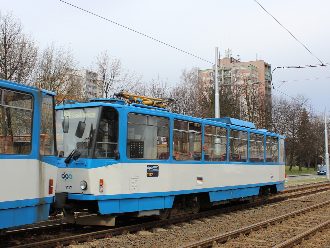 Ostrava, Tatra T6A5 č. 1117