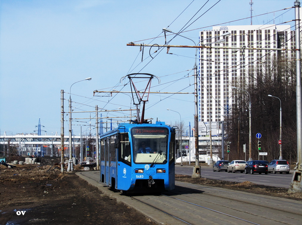 Москва, 71-619КТ № 5483