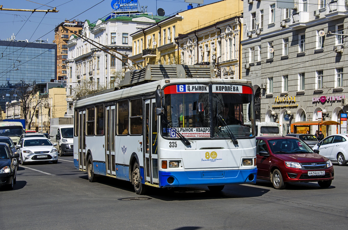Ростов-на-Дону, ЛиАЗ-5280 № 335