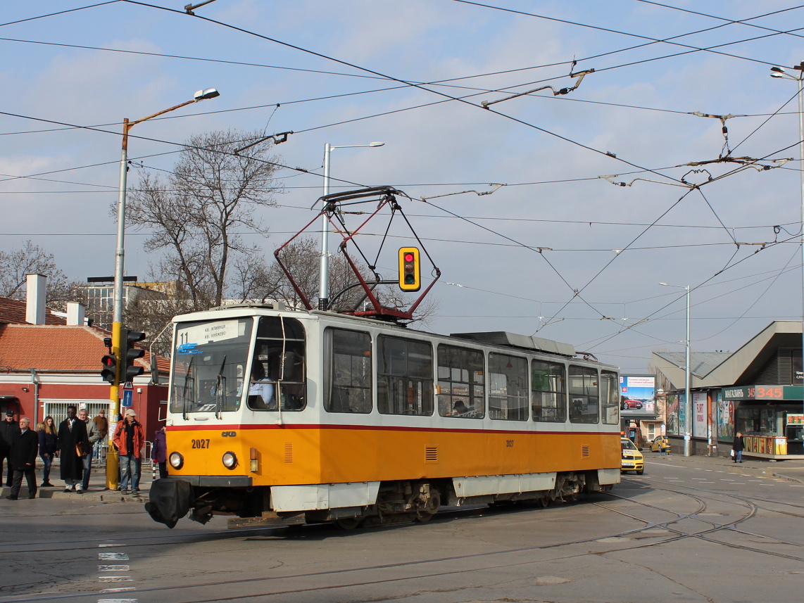 София, Tatra T6A2B № 2027