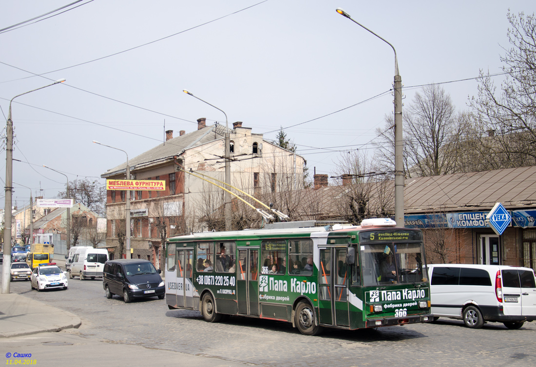 Черновцы, Škoda 14TrR № 366