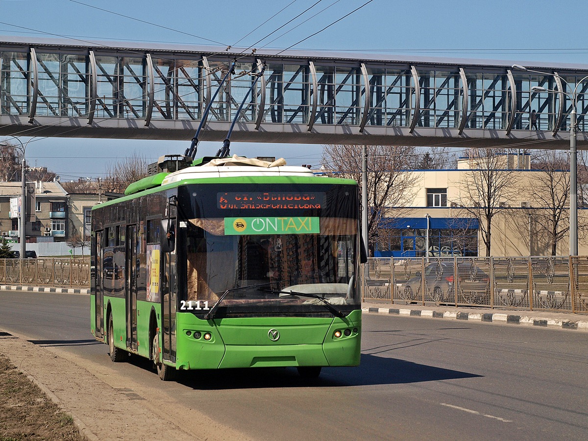 Харьков, ЛАЗ E183A1 № 2111 Харьков, ЛАЗ E183A1 № 2111