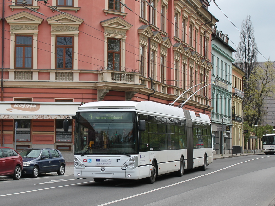 Ческе-Будеёвице, Škoda 25Tr Irisbus Citelis № 87