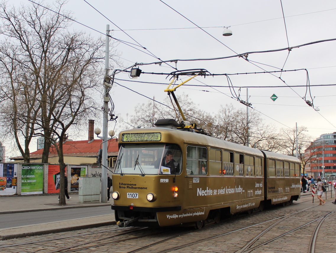 Brno, Tatra K2P № 1107