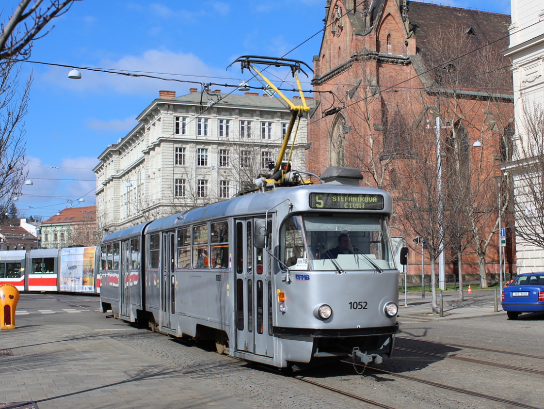 Brno, Tatra K2P № 1052 Brno, Tatra K2P № 1052