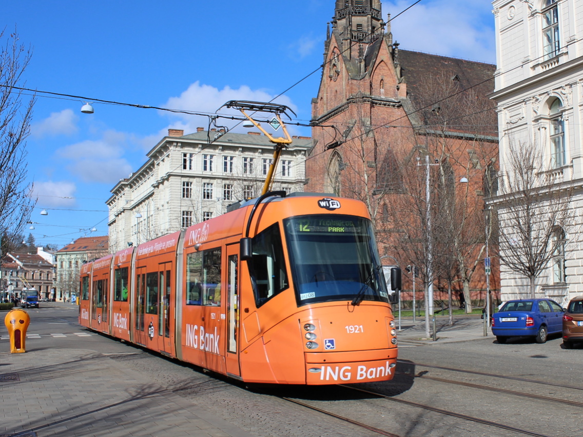 Brno, Škoda 13T Elektra č. 1921