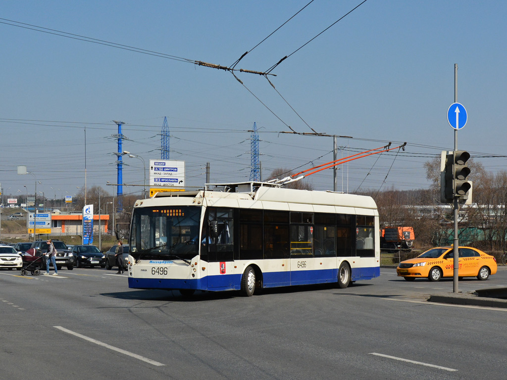 Москва, Тролза-5265.00 «Мегаполис» № 6496