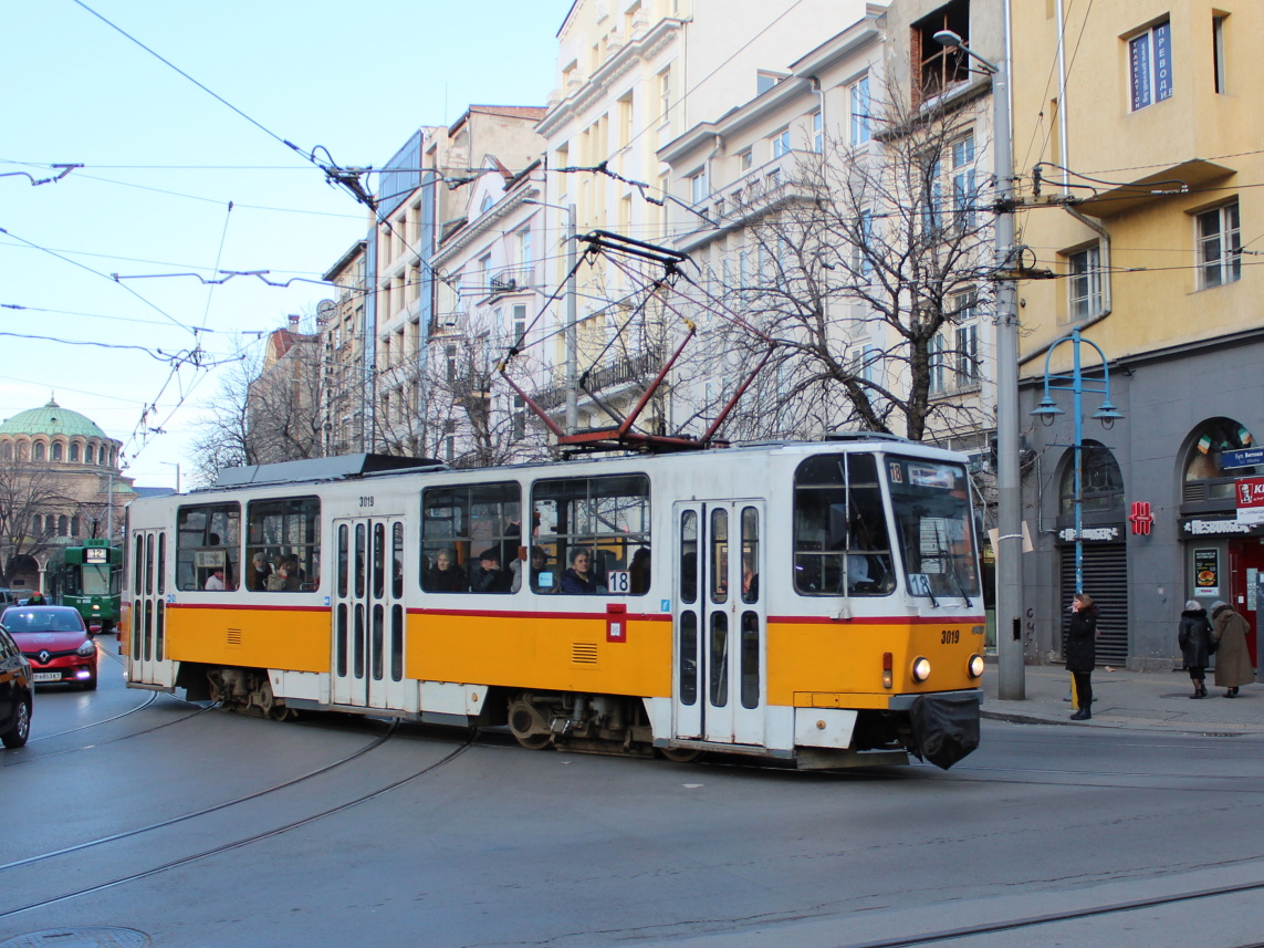 София, Tatra T6A2B № 3019