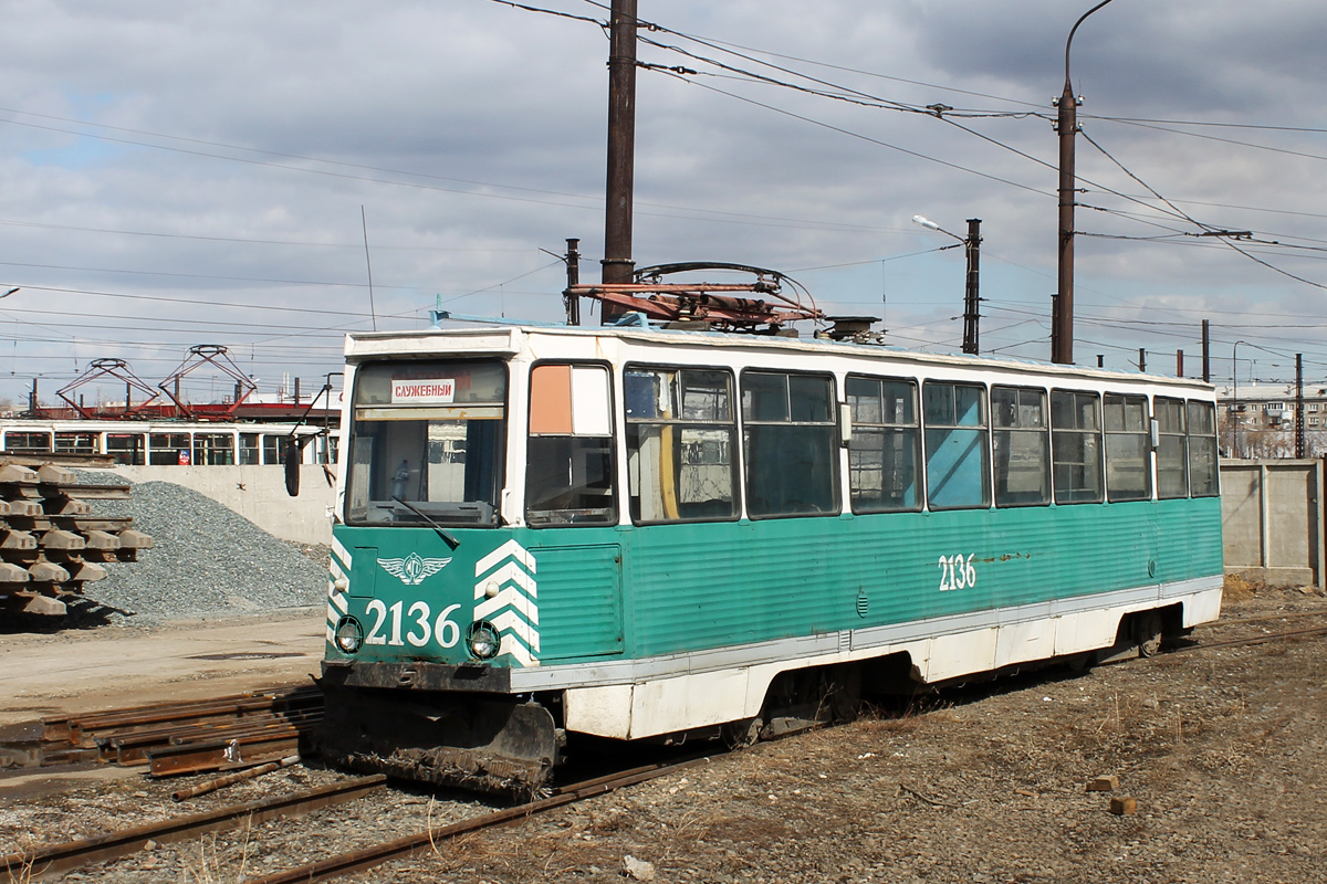 Магнитогорск, 71-605 (КТМ-5М3) № 2136