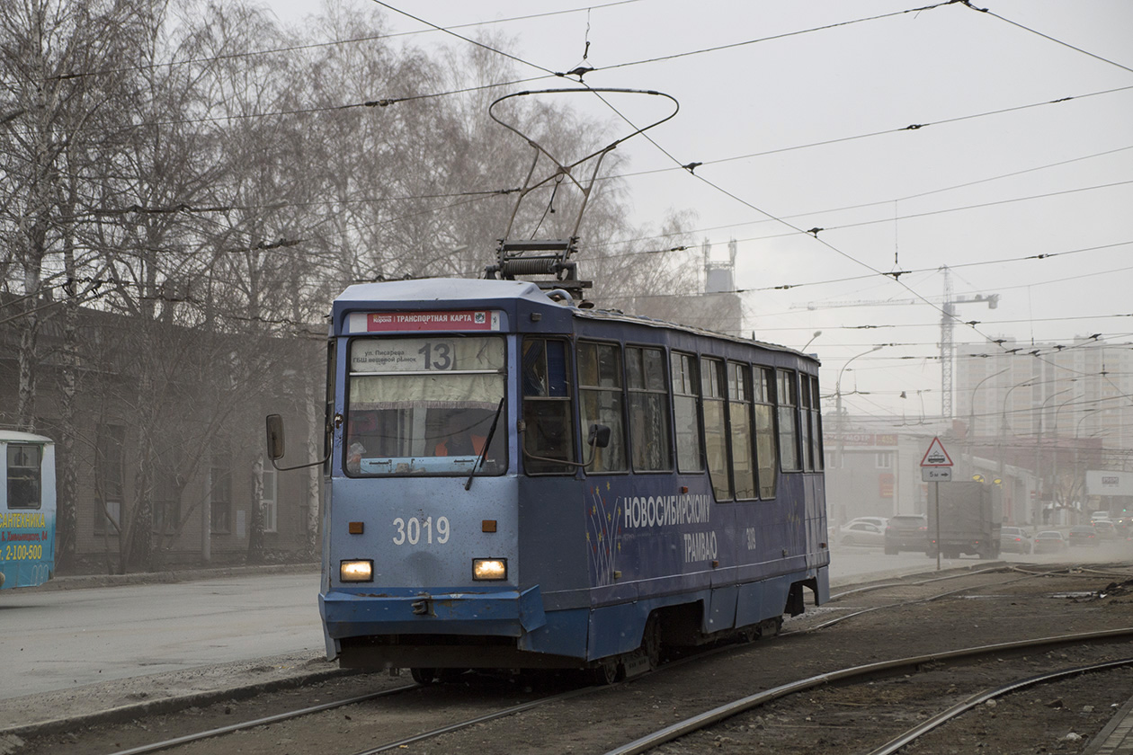 Новосибирск, 71-605 (КТМ-5М3) № 3019