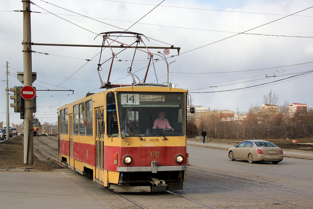 Jekatěrinburg, Tatra T6B5SU č. 370 Jekatěrinburg, Tatra T6B5SU č. 370