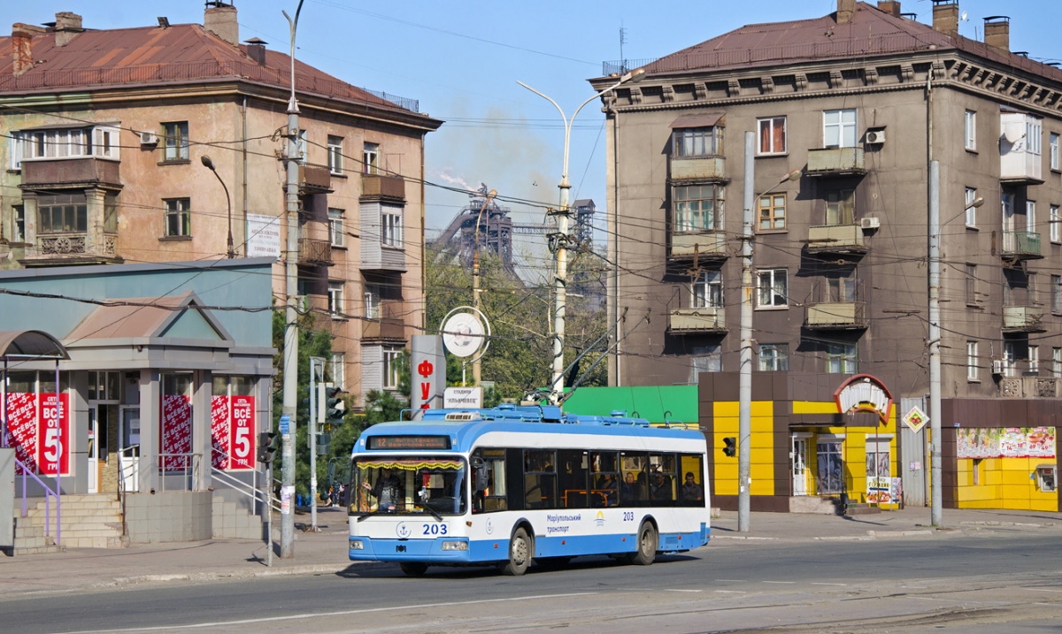 Мариуполь, БКМ 321 № 203