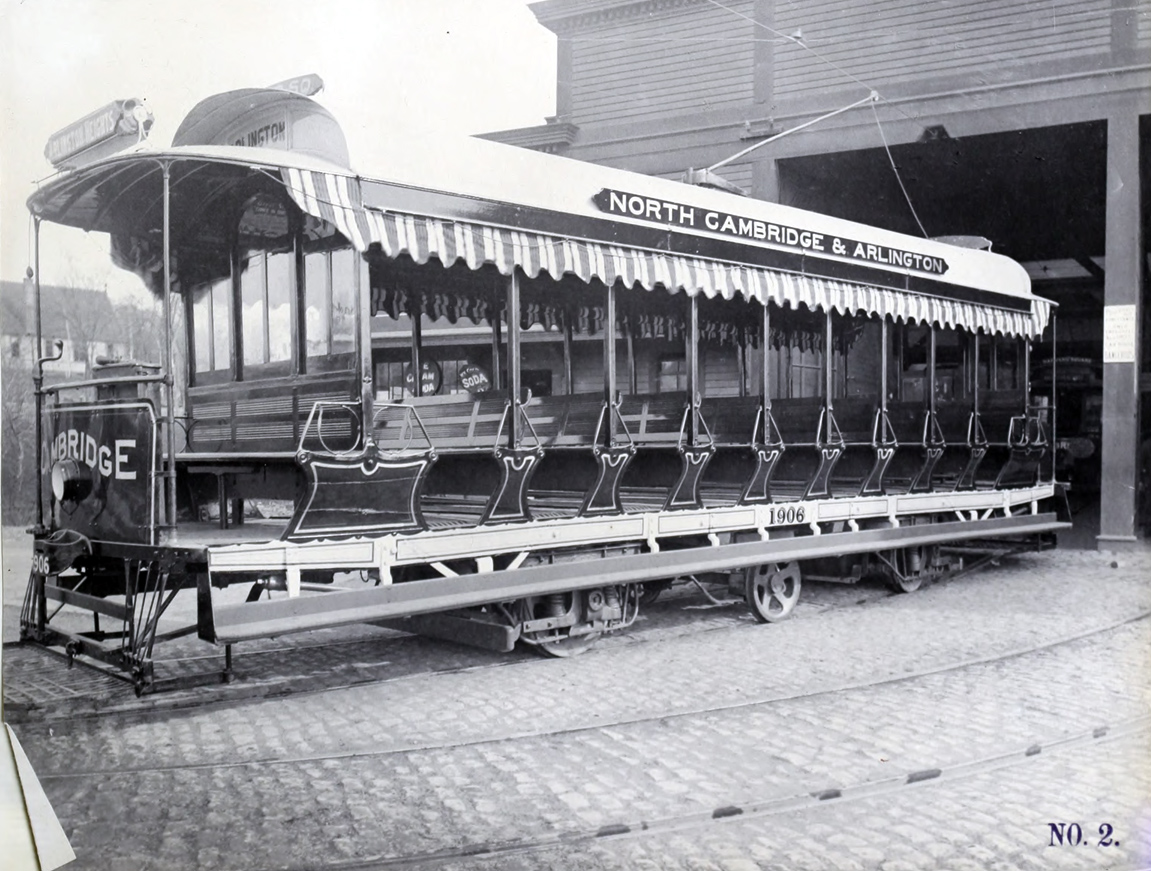 Бостон, Трёхосный моторный Newburyport № 1906