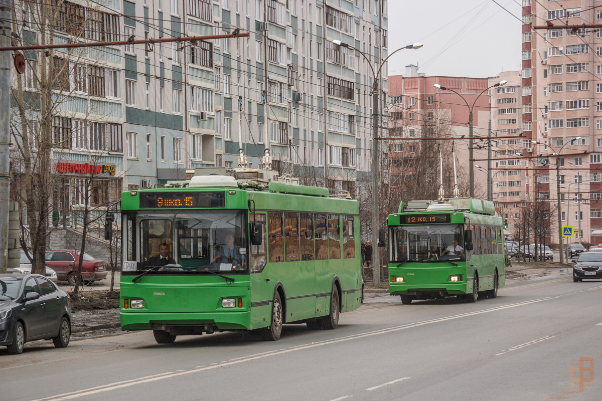 ყაზანი, Trolza-5275.03 “Optima” № 2325; ყაზანი, Trolza-5275.03 “Optima” № 2343