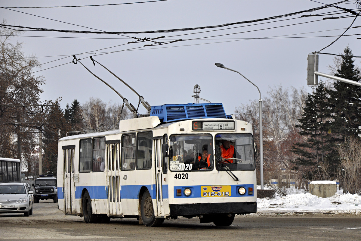 Барнаул, БТЗ-52011 № 4020
