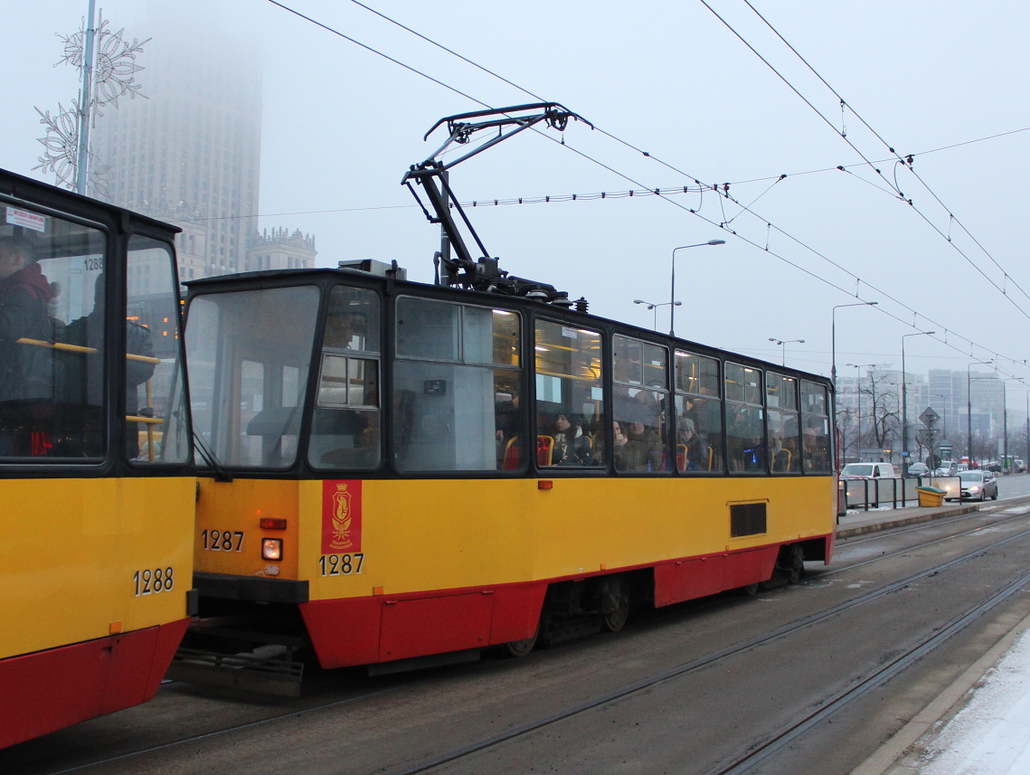 Варшава, Konstal 105Na № 1287