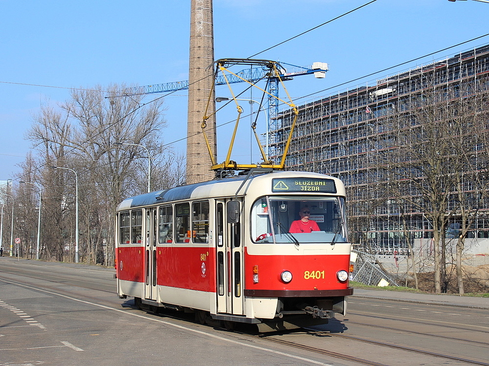 Прага, Tatra T3R.P № 8401